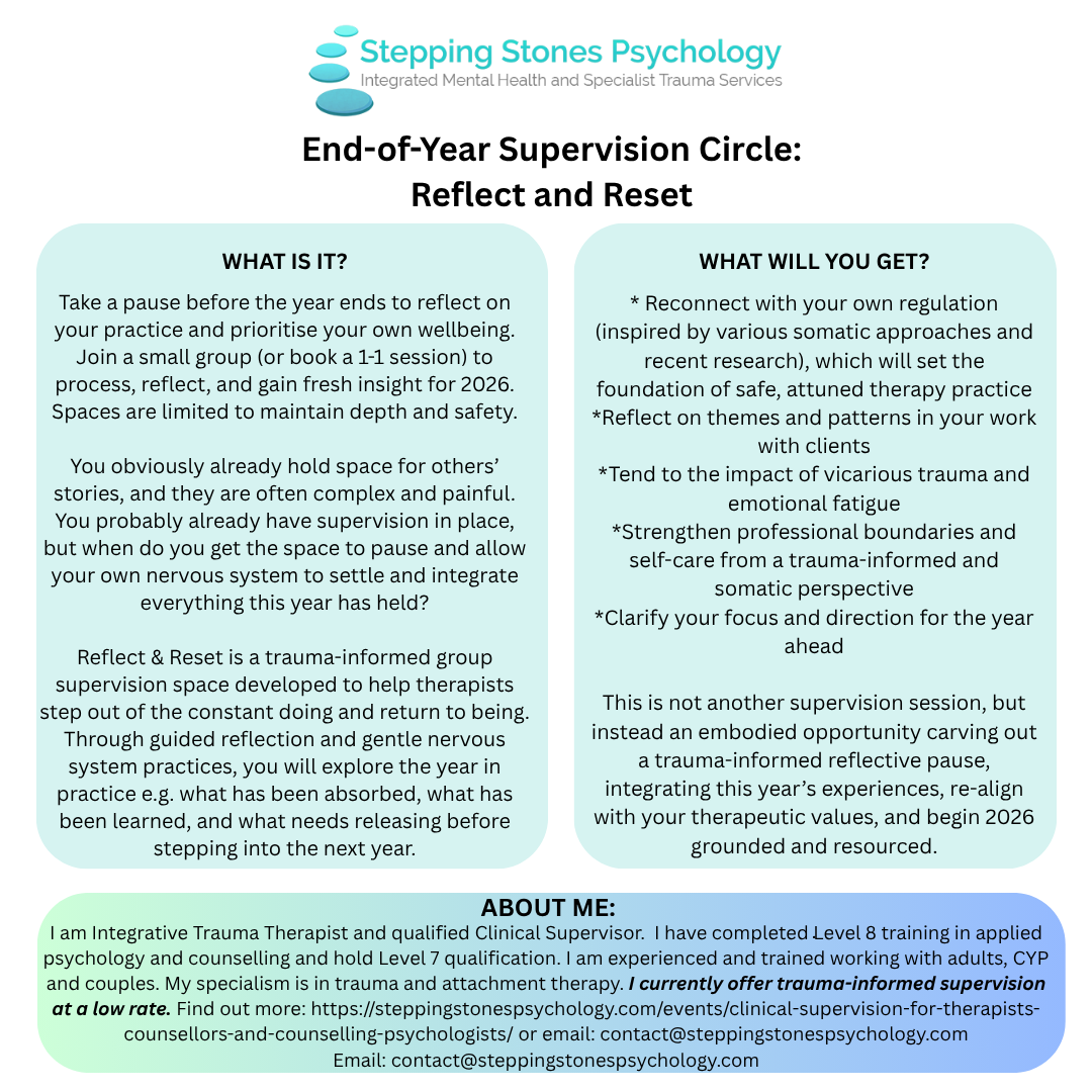 You are currently viewing End of Year Supervision Circle