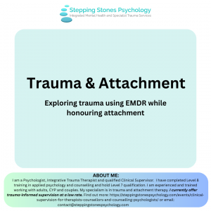 Read more about the article Trauma‑Informed Practice: Why attachment matters in EMDR