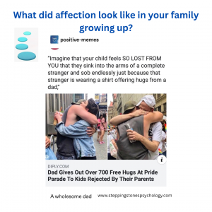 Read more about the article What did affection look like in your family growing up?