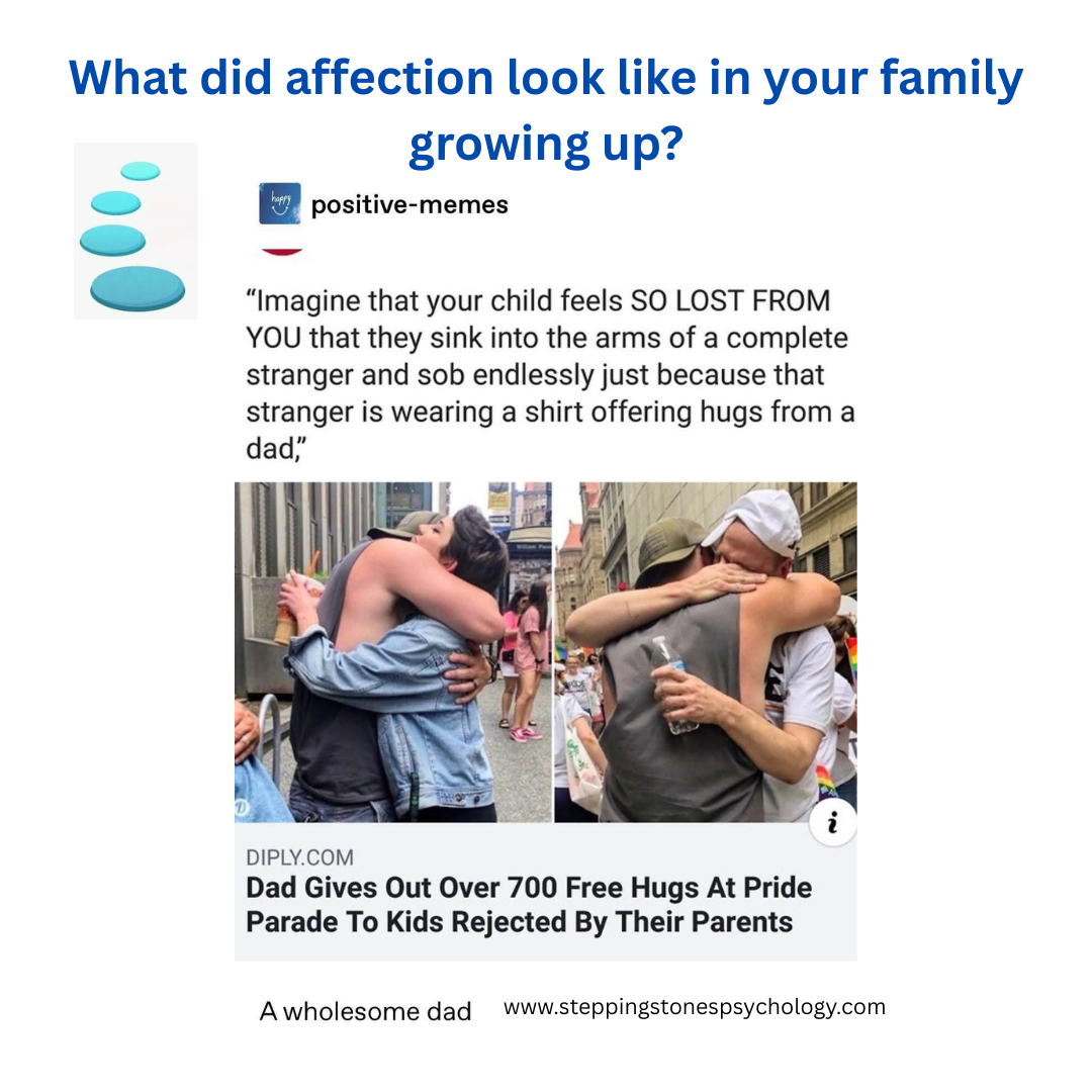 You are currently viewing What did affection look like in your family growing up?